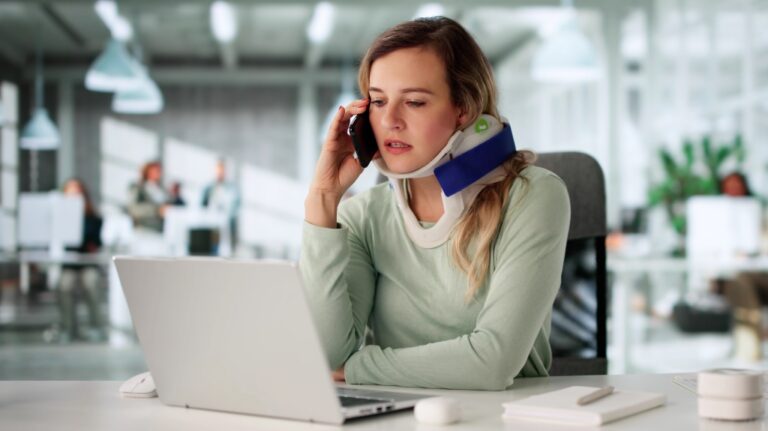 Injured Worker Calling For Compensation After Breaking Neck At Workplace